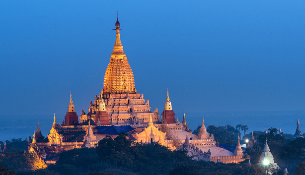 Ananda temple in Bagan
